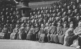 Group Portrait at Long Hua (Dragon Flower) Monastery following the transmission of the Complete Precepts